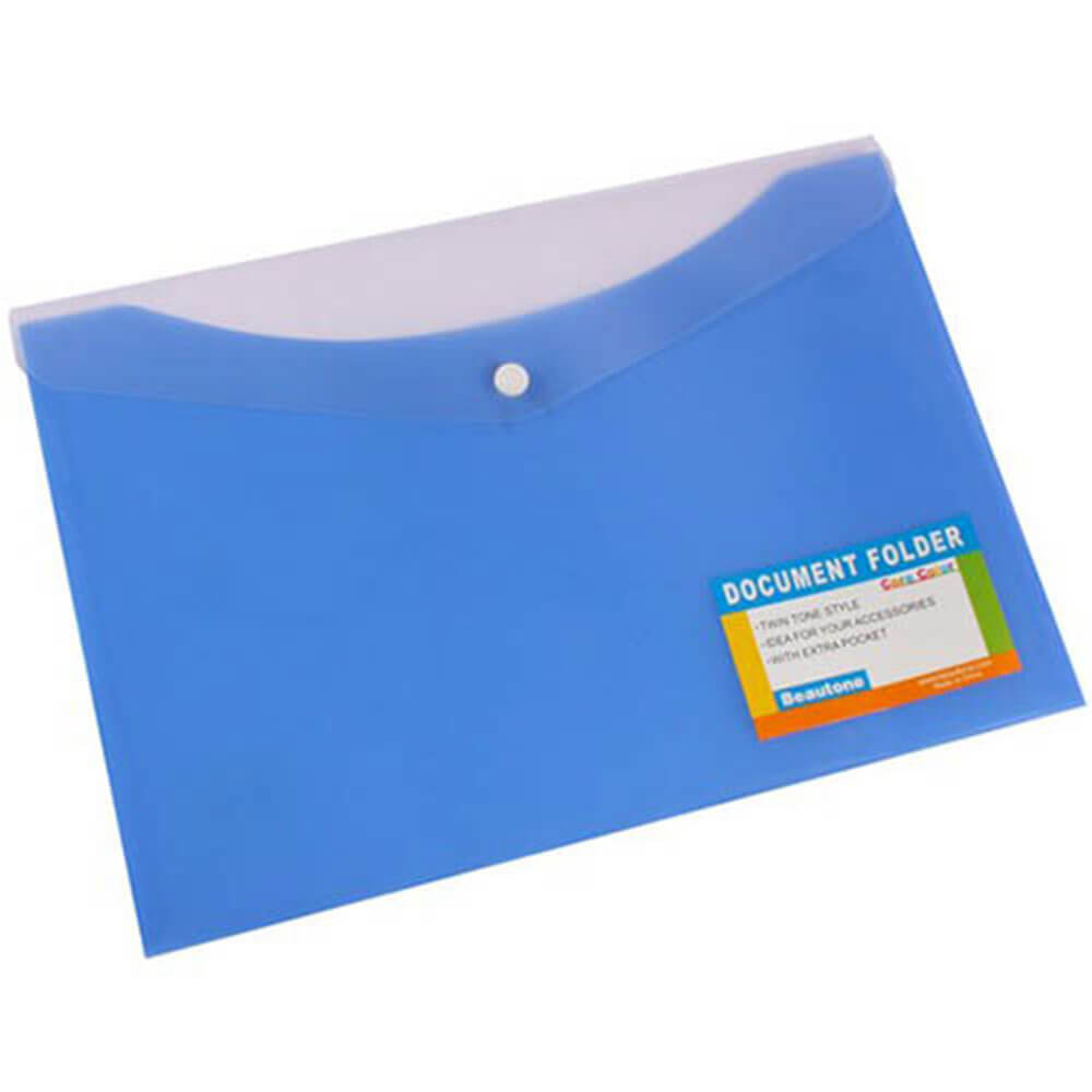 Pulsante di bellezza Close Document Wallet (A4)