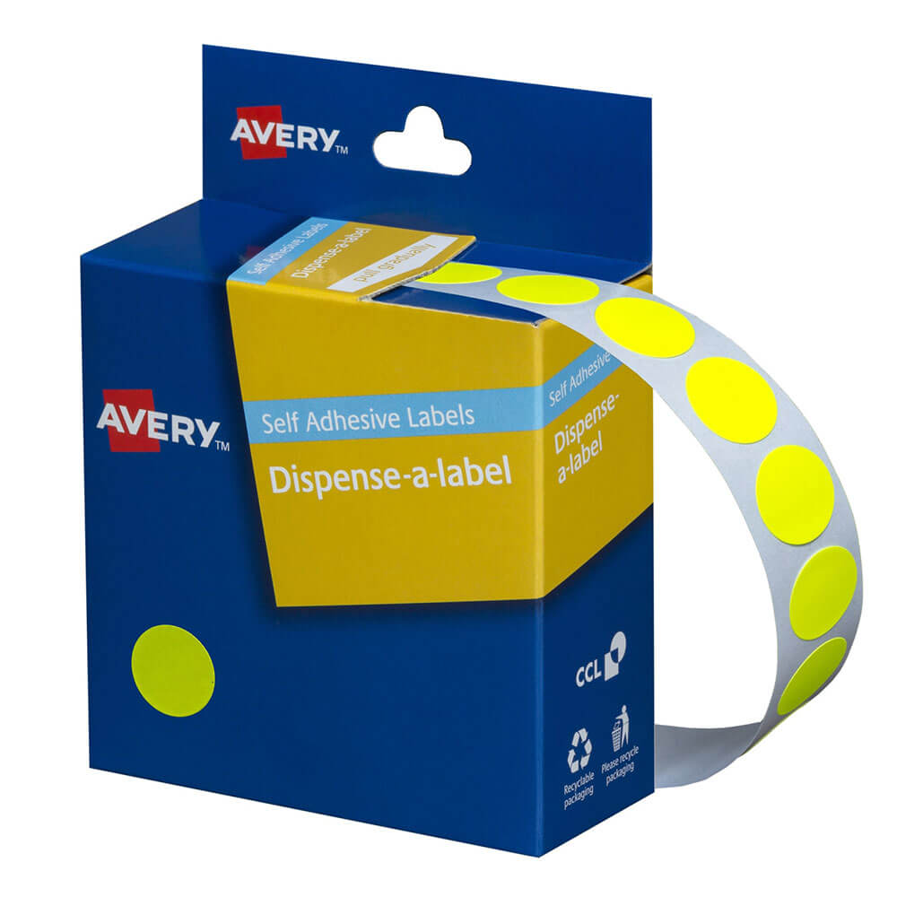 Avery autoadhesivas etiquetas de puntos 14 mm (700pcs)