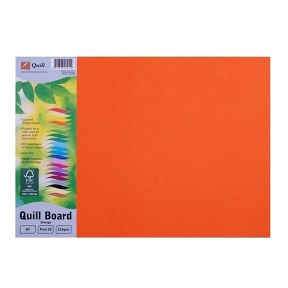 Quill A3 Cardboard 210gsm (pacote de 25)