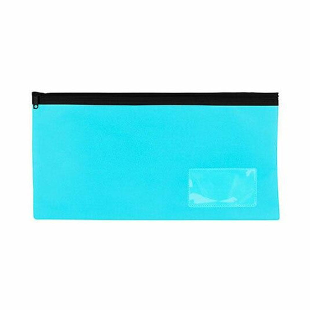 Celco Bright Pencil Case with 1 Zip (Marine Blue)