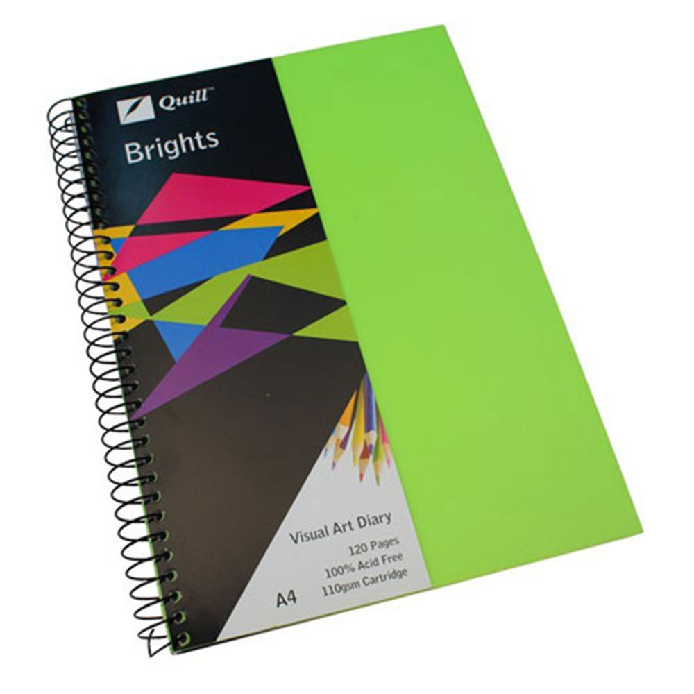 Quill Brights A4 Diário de Arte Visual de 60 folhas