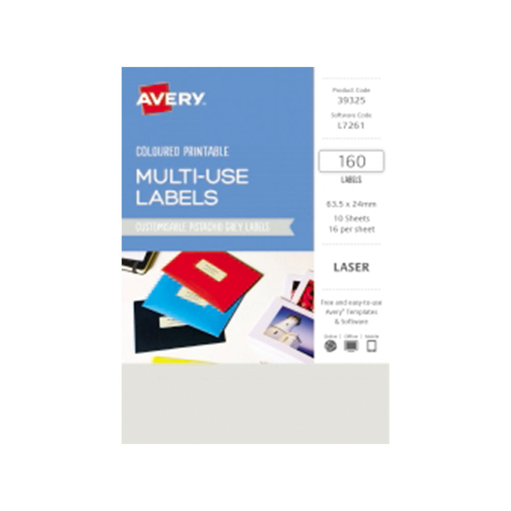 Etiqueta a laser retangular Avery 160pcs (64x24mm)