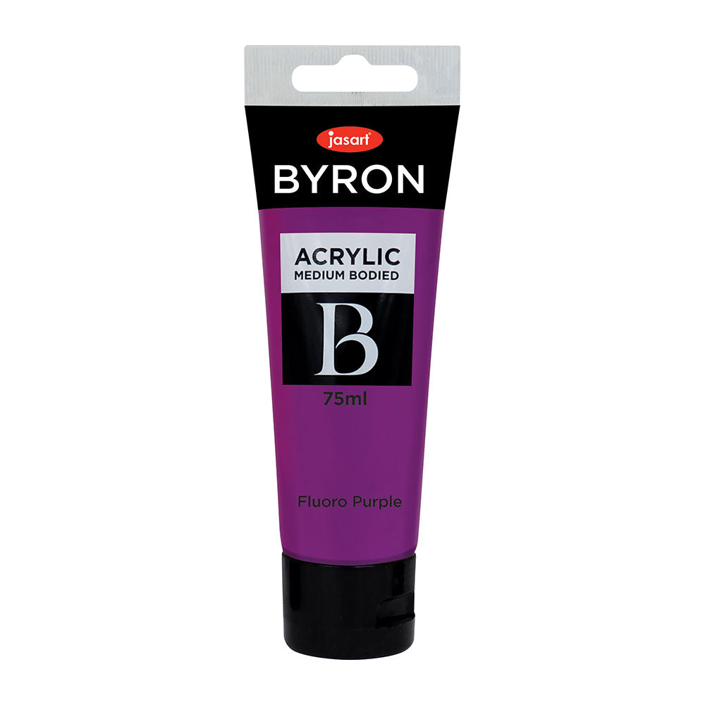 Jasart Byron Acrylic Paint 75ml (Fluoro)