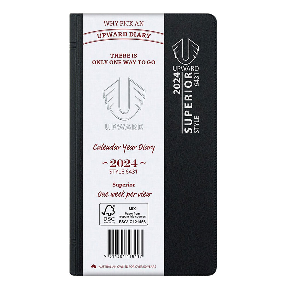 Nach oben WTV 2024 Pocket Diary (schwarz)