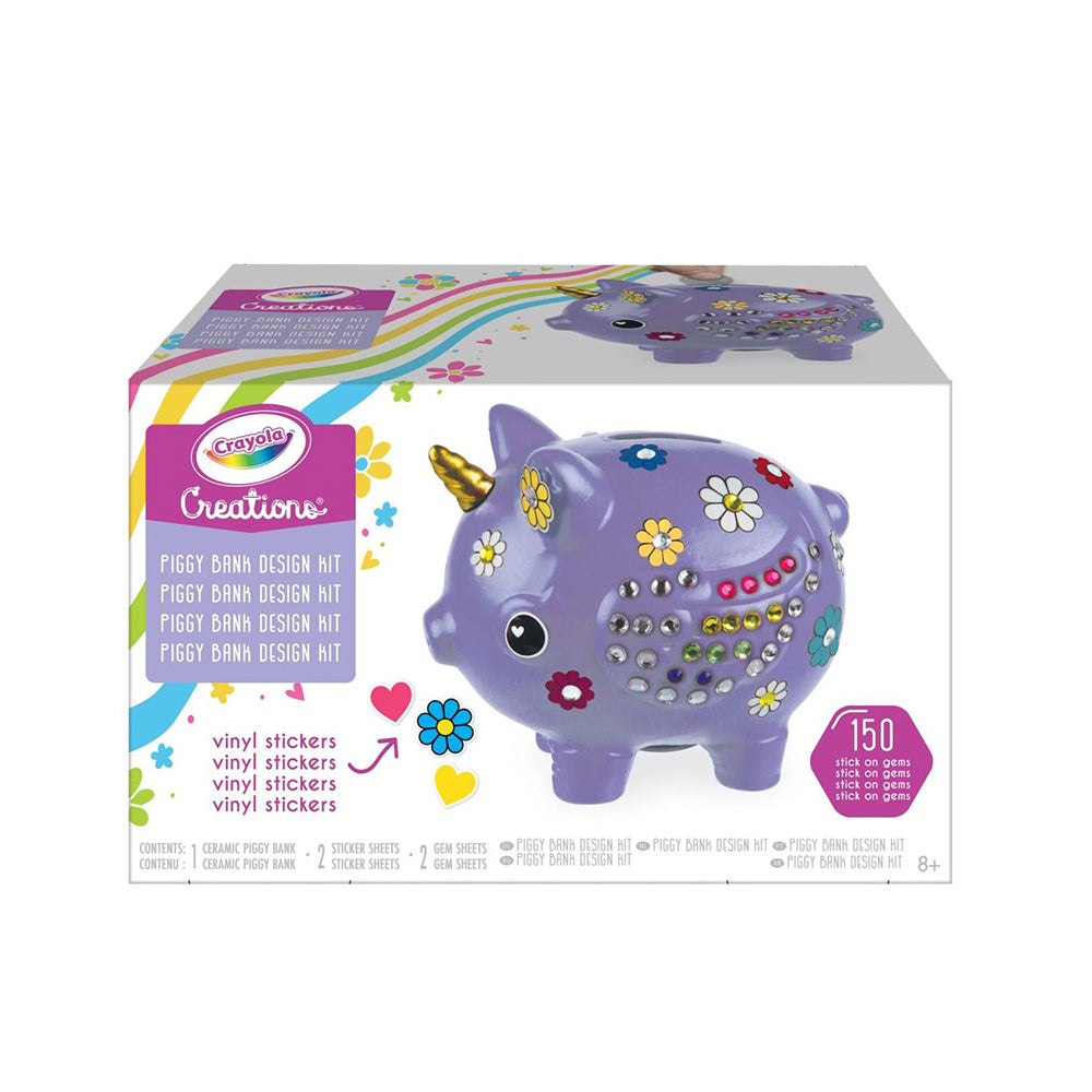 Crayola Creations Piggy Bank Designer Kit