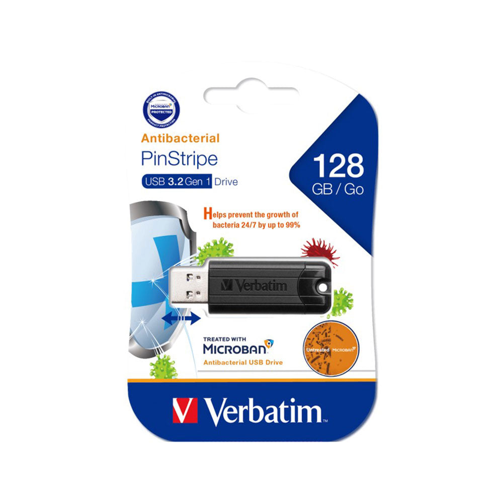 Verbatim Store n Go Microban 3.0 USB Drive (czarny)