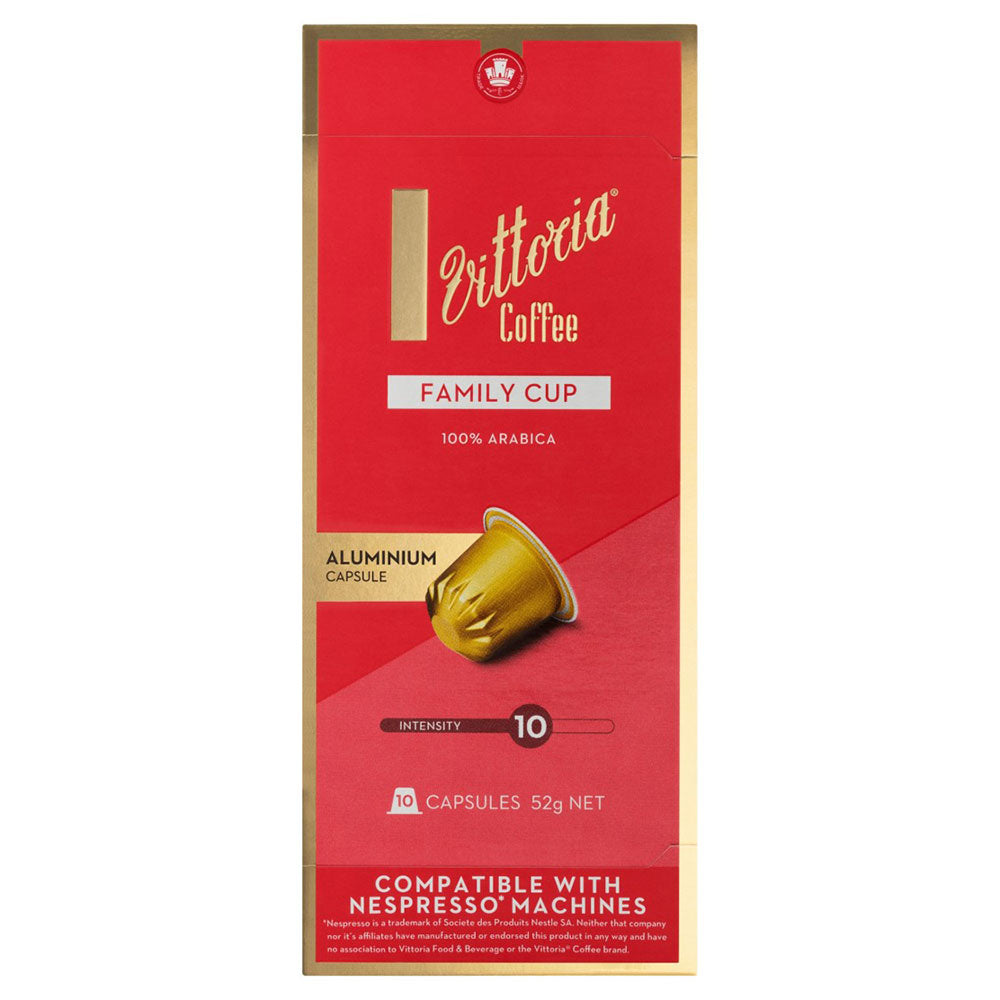 Vittoria Nespresso Coffee Coffee Caps 10