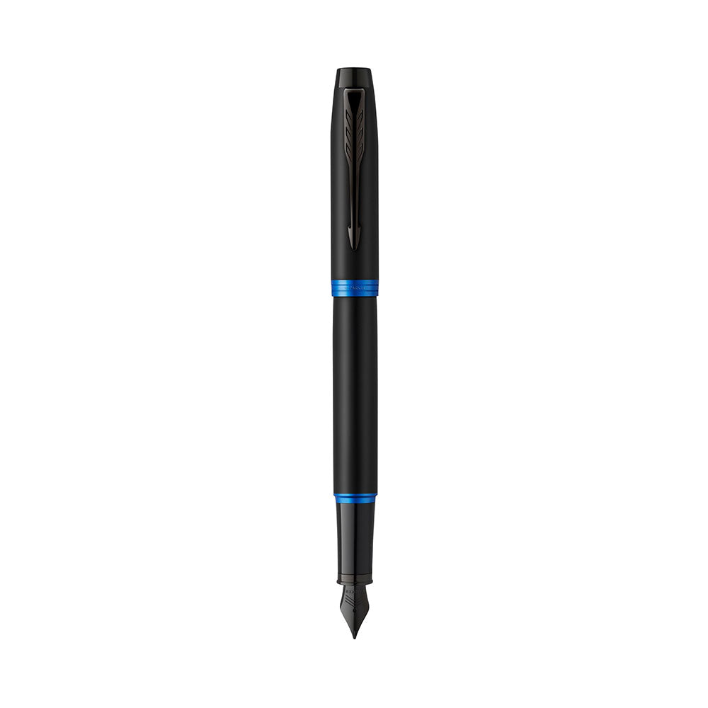 Parker im levendige ringen Fountain Pen (zwart)