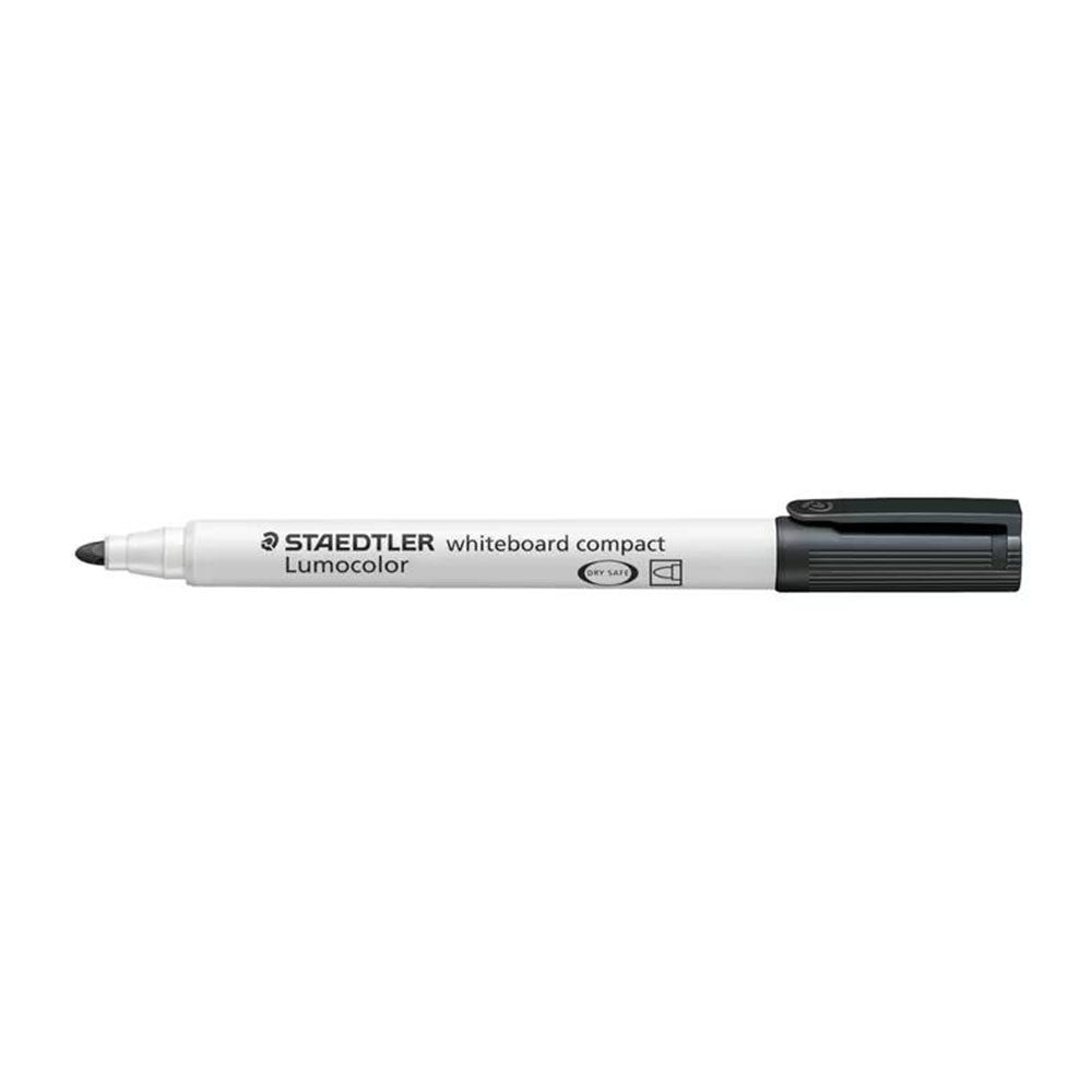 Staedtler Lumocolor Compact Whiteboard Marker 2pk (Black)