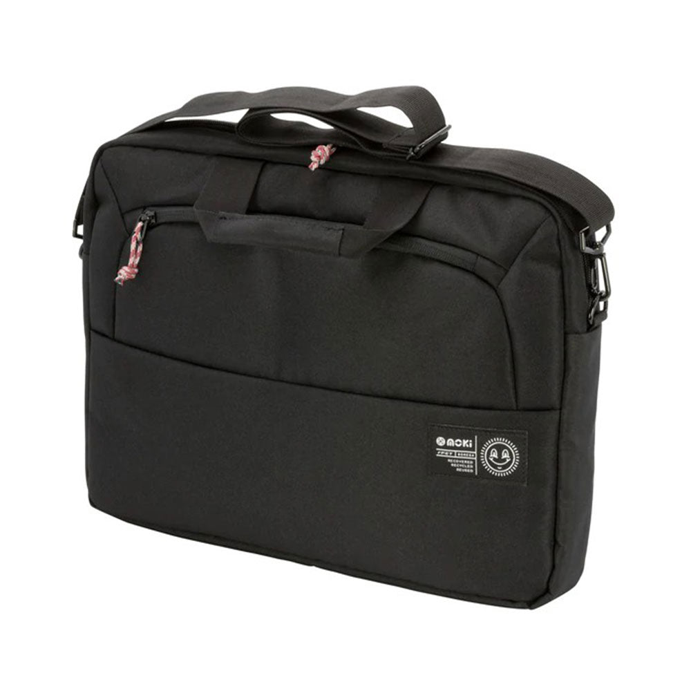 Laptop da série Moki RPET Satchel (preto)