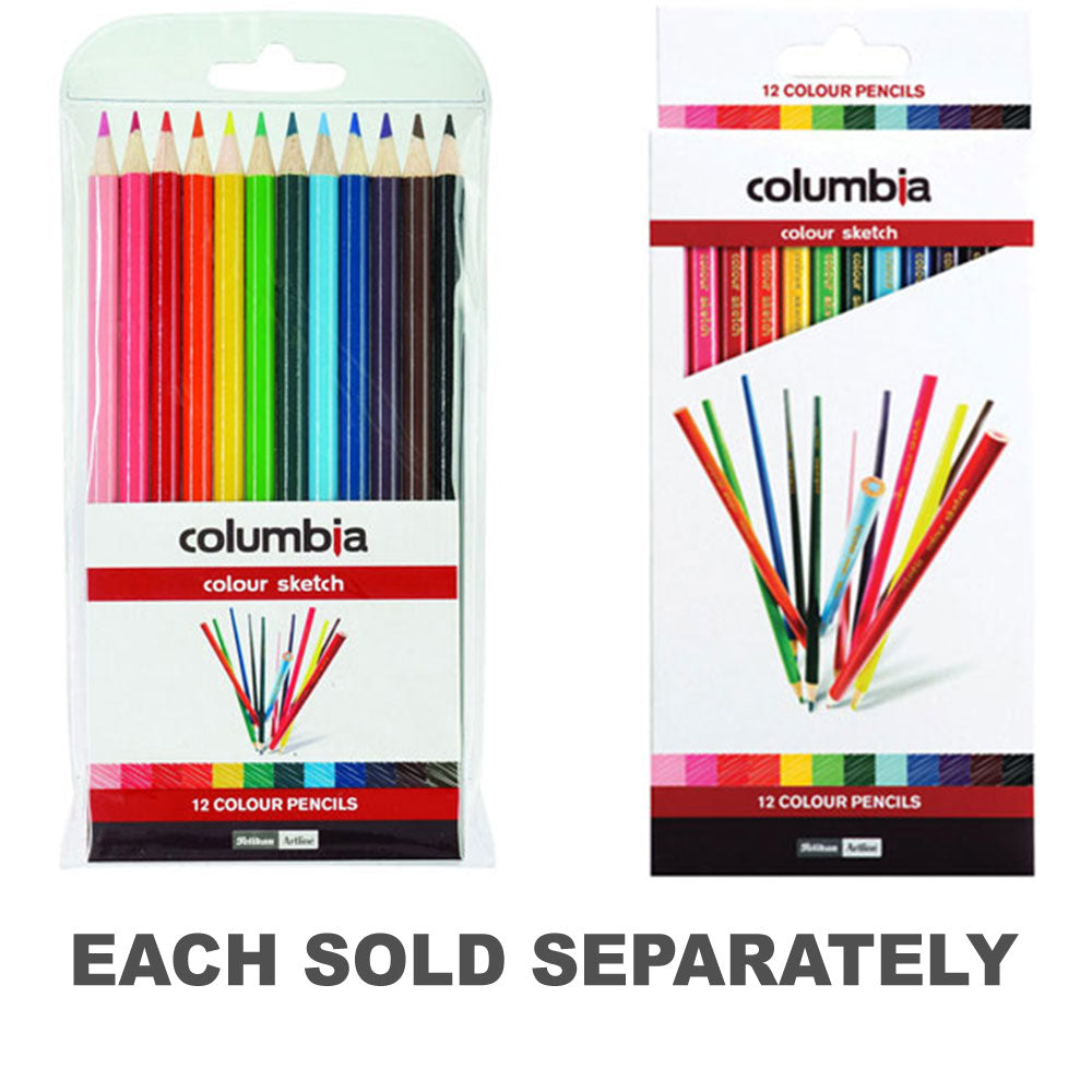 Columbia Coloursketch Colour Pencil 12pk