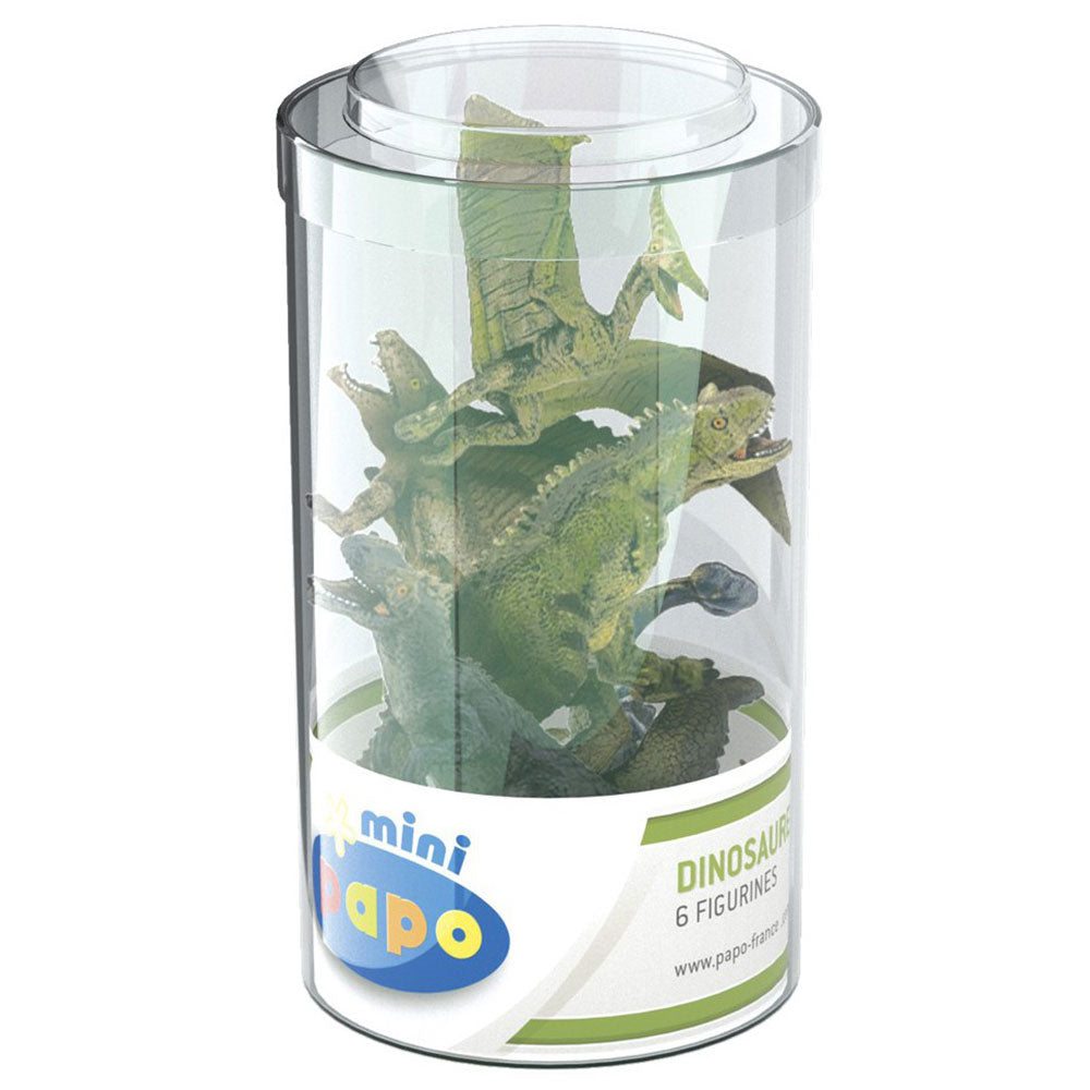 Papo Mini Plus Figurine di dinosauro 6pcs