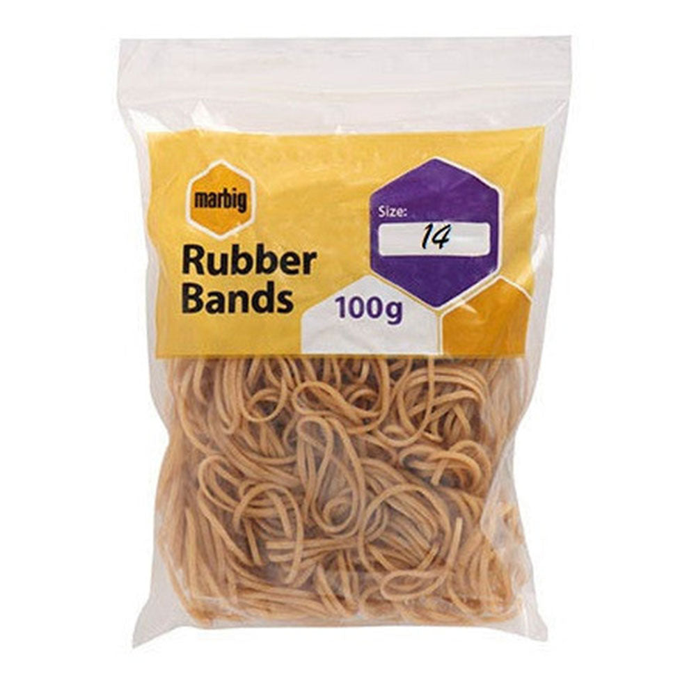 Marbig gummiband väska 100g