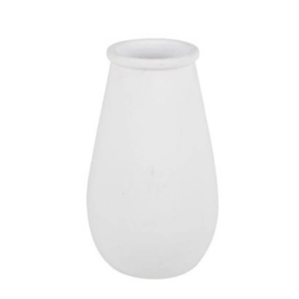 Julio Terracotta Pot White 32cm