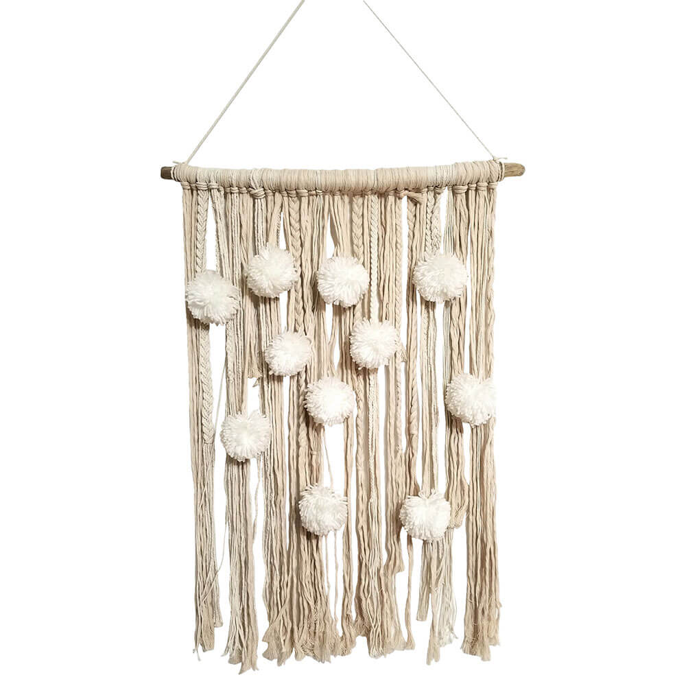 Sian Pom Pom Large Wall Hanger (70x60cm)