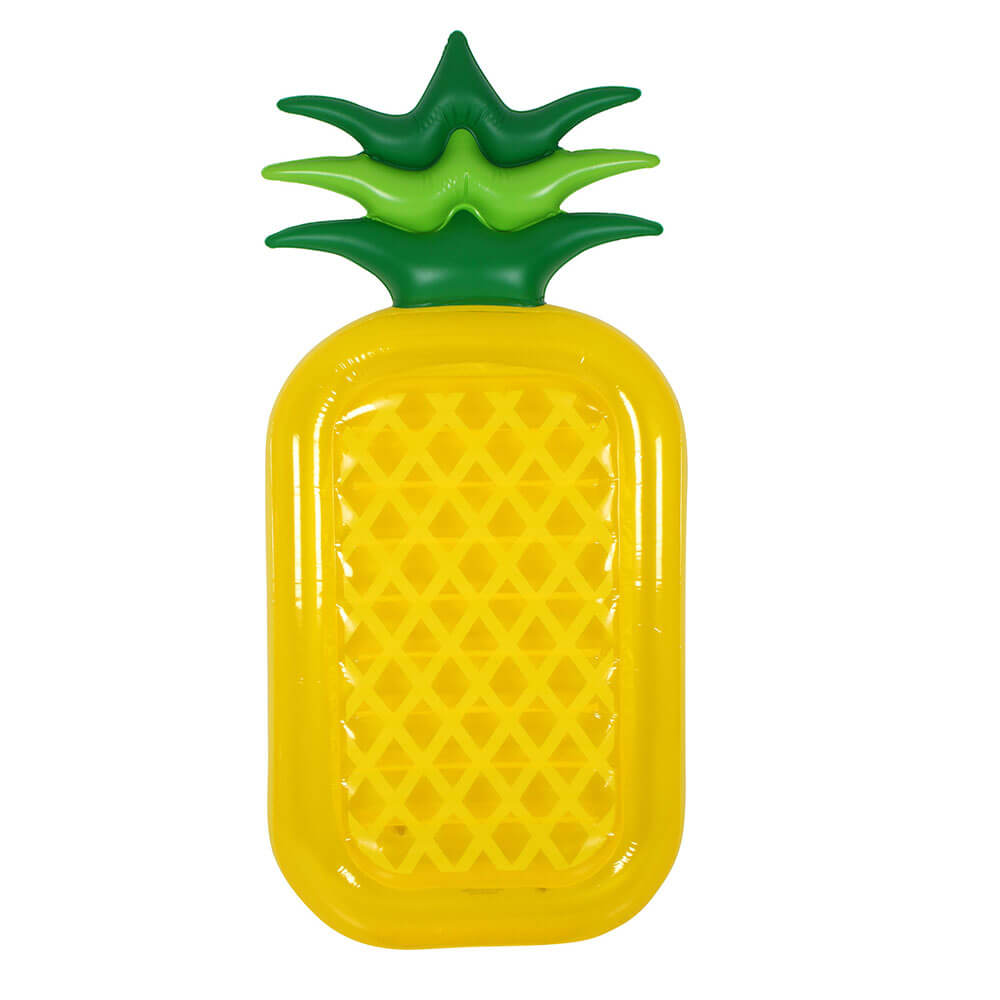 Jumbo Pineapple Air Bed (Deflated: 199cmx87cm)