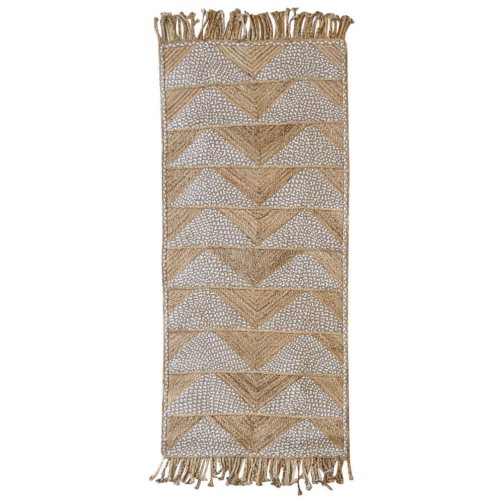 Laaj Jute Cotton Braided Rug