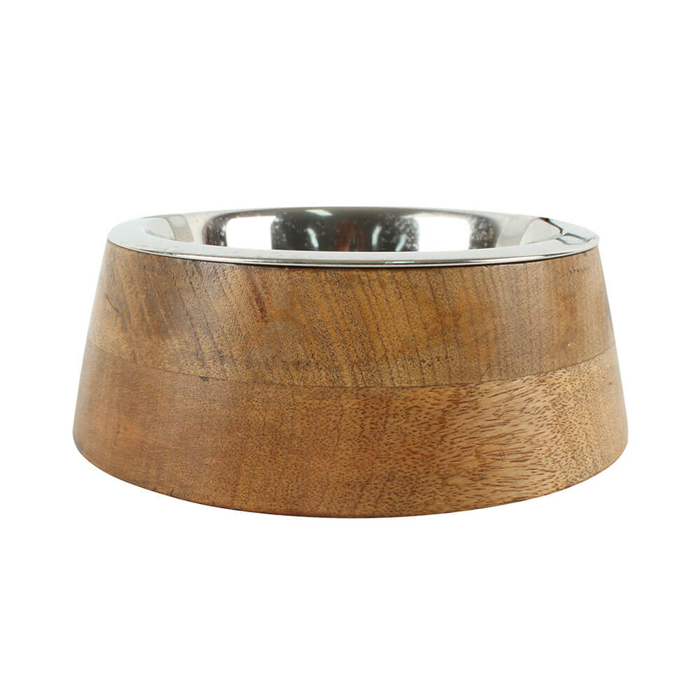 Armony Mango Wood Pet Bowl