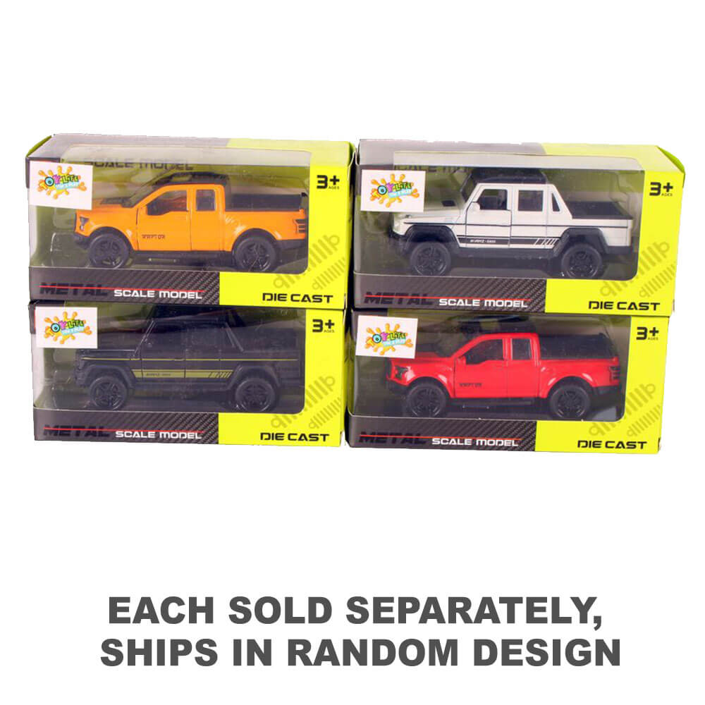 Die Cast Yute Draw Back Truck (16x7x7cm)