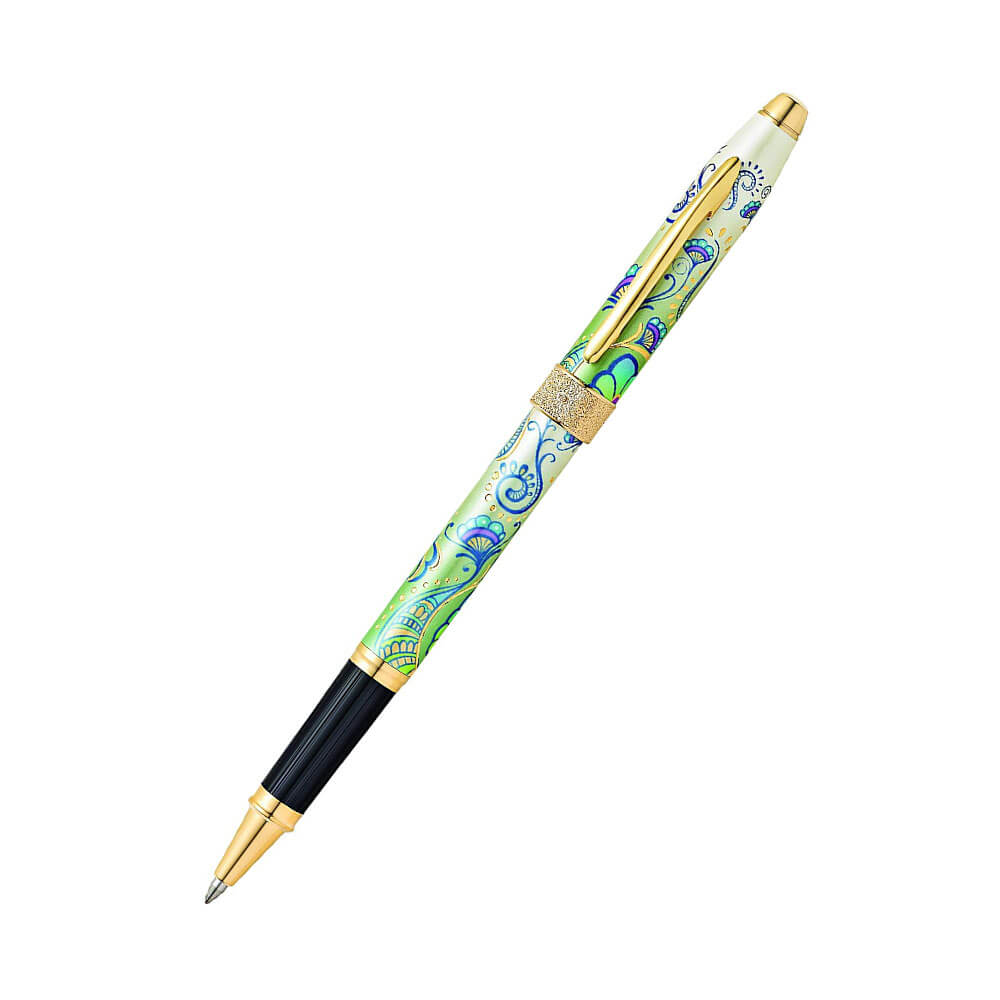 Botanica Green Daylily 23ct Gold Penna