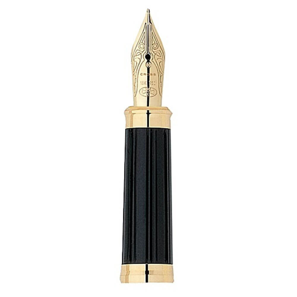 Century II Solid 18CT Gold Plated Medium Nib