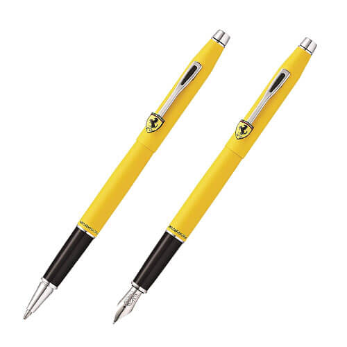 Ferrari Century Matte Modena Yellow Lacquer Pen