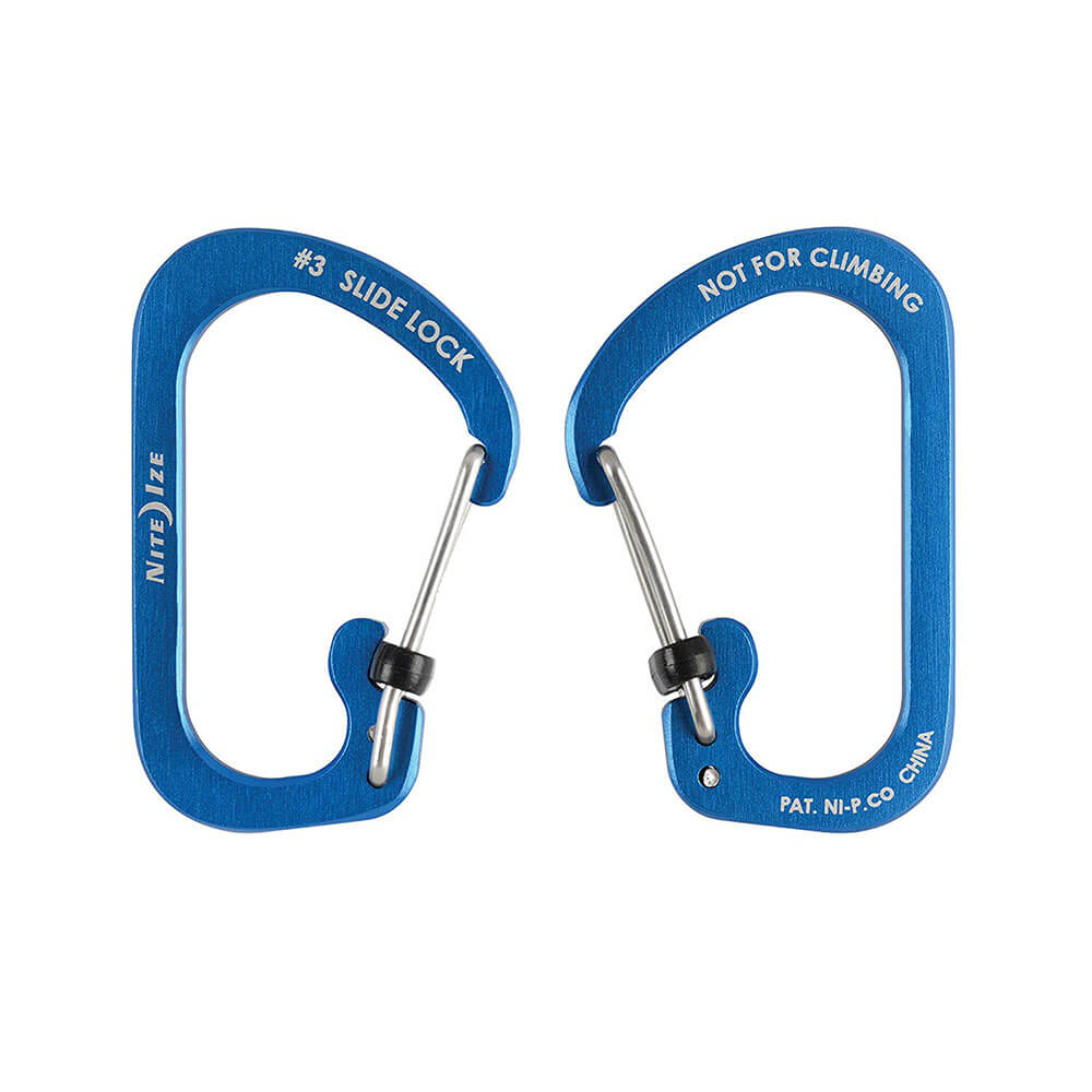  SlideLock Karabiner Aluminium