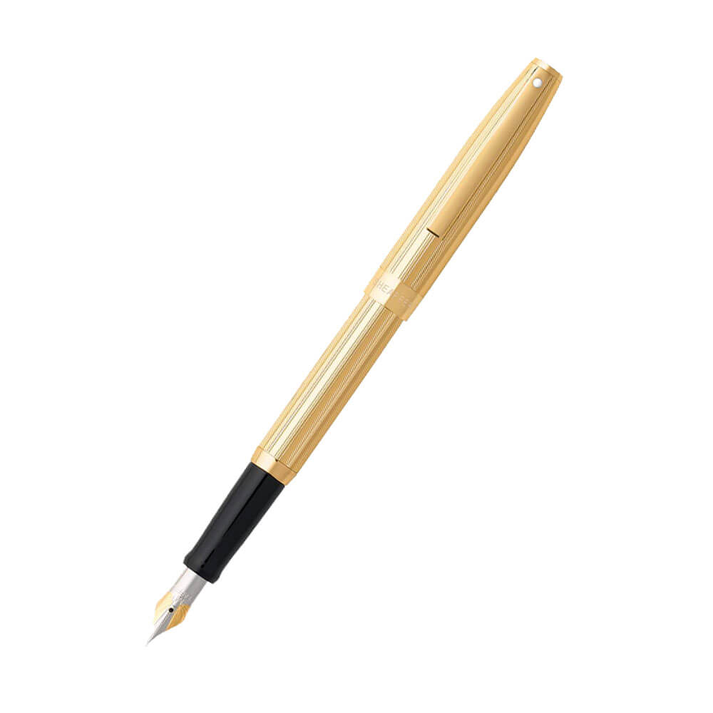 Sagaris Fluted Gold/Gold Trim Pen