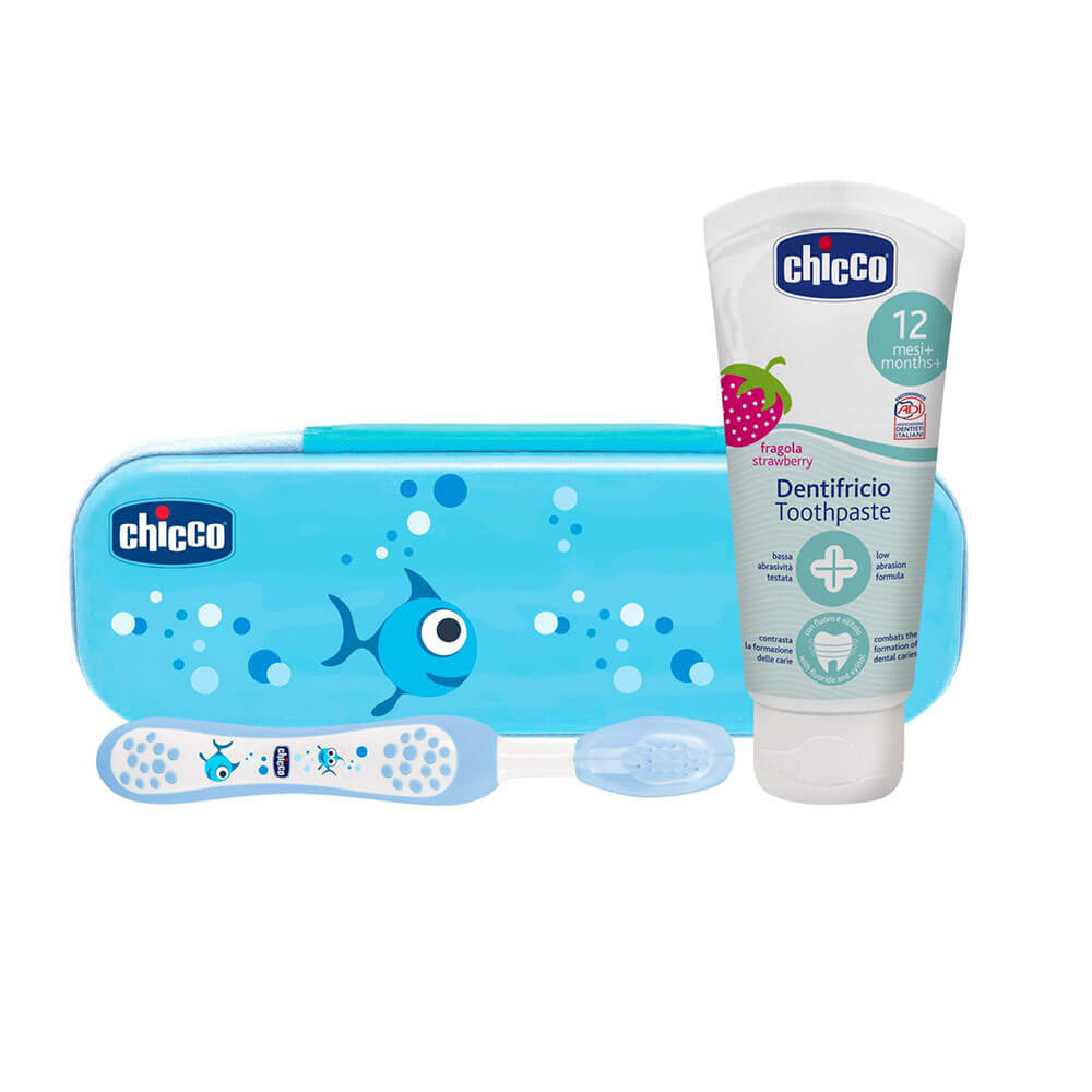 Chicco Toothbrush & Toothpaste with Fluoride