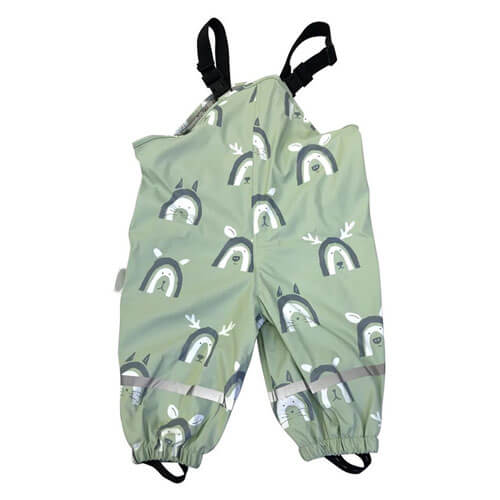 Silly Billyz Waterproof Animal Print Overall