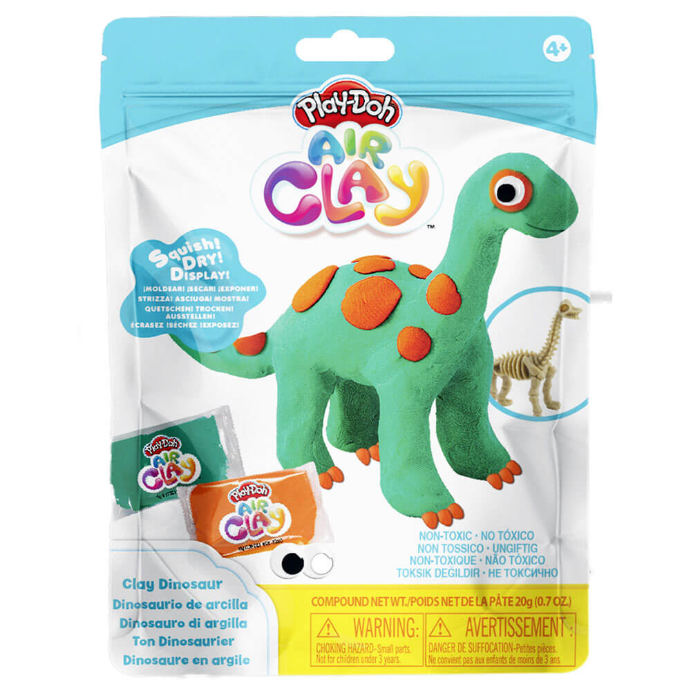 Dinossauro de argila de ar do Play-Doh