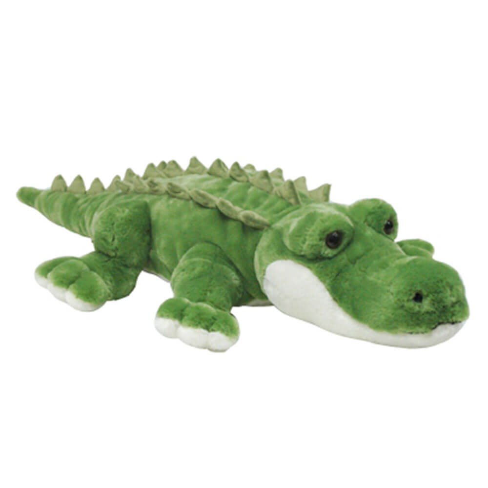 Peluche de crocodile allongé