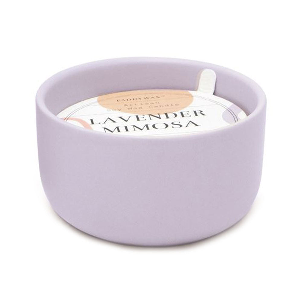 Wabi Sabi Lavender Mimosa Scented Candle