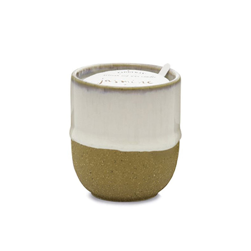 Kin Jasmine & Bamboo Candle in Ceramic (bianco)