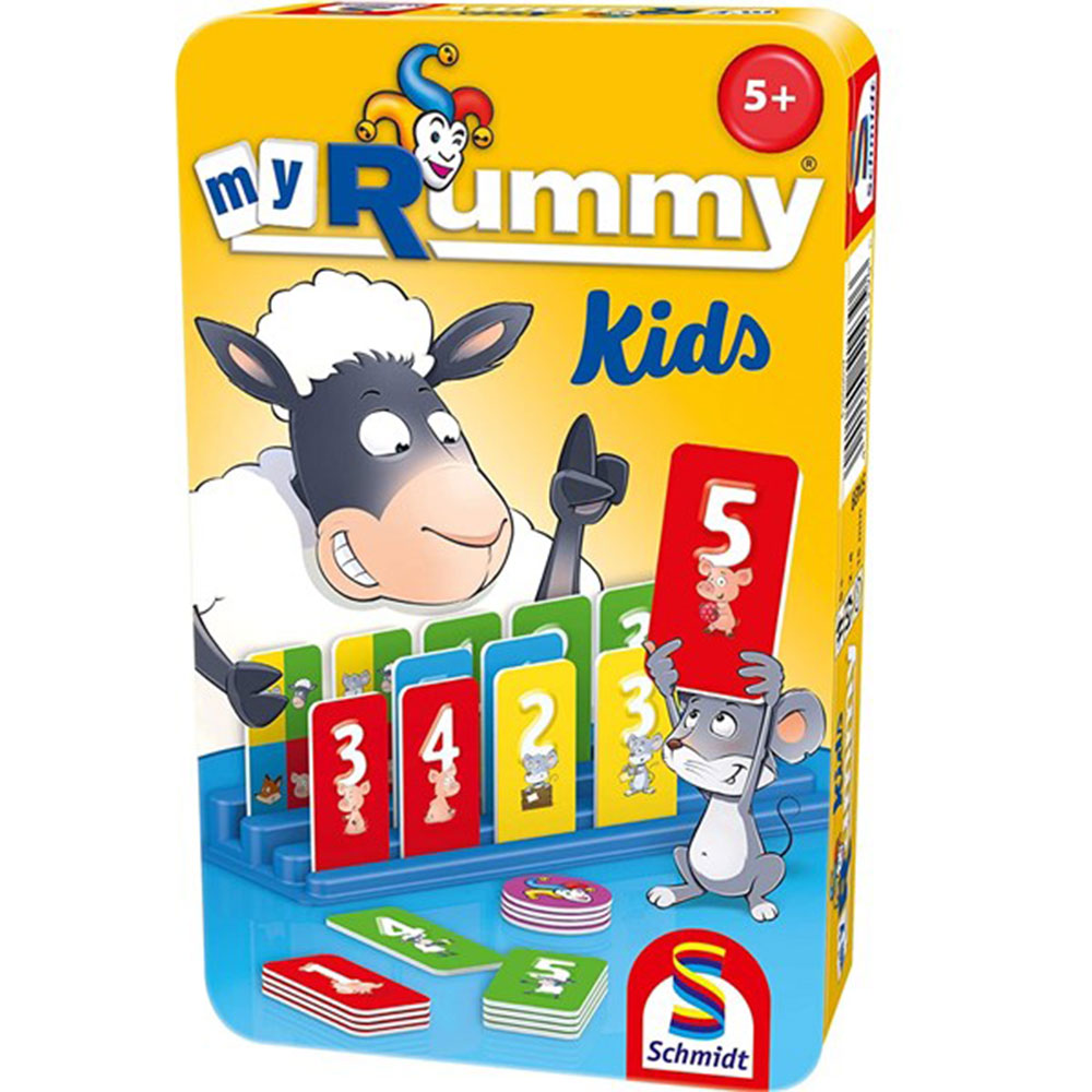 Schmidt mijn rummy tin game