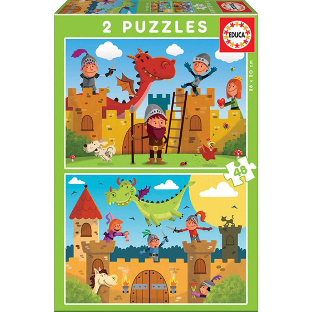 Kolekcja Puzzle Educa 2 z 48pcs