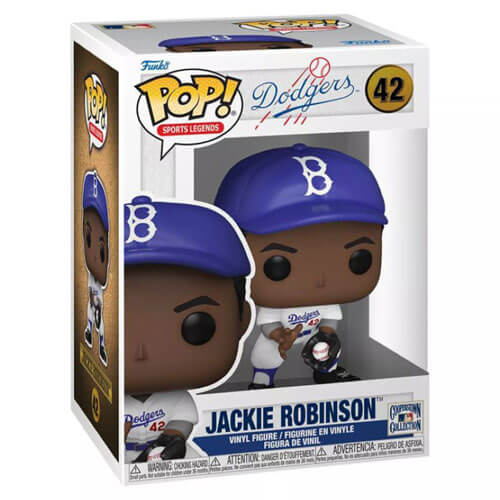 Icons Jackie Robinson with Mask Pop! Vinyl