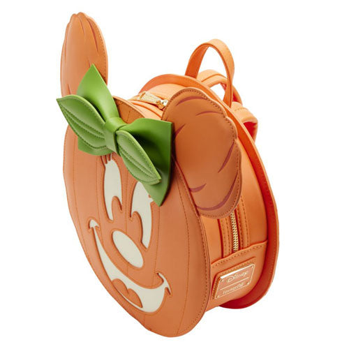 Disney Minnie Mouse Pumpkin Glow Face Mini Backpack