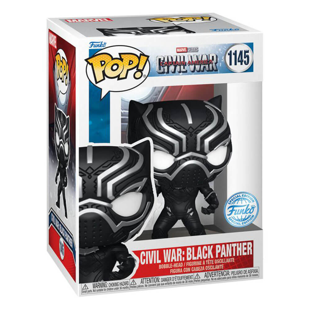 Black Panther Build-A-Scene US Ex Pop! Vinyl