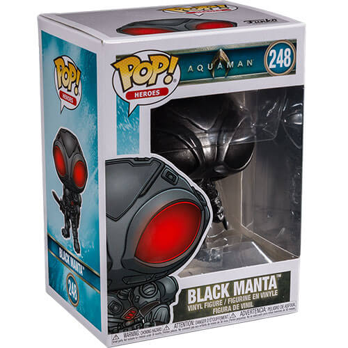 Aquaman Black Manta Brushed Steel US Exclusive Pop! Vinyl