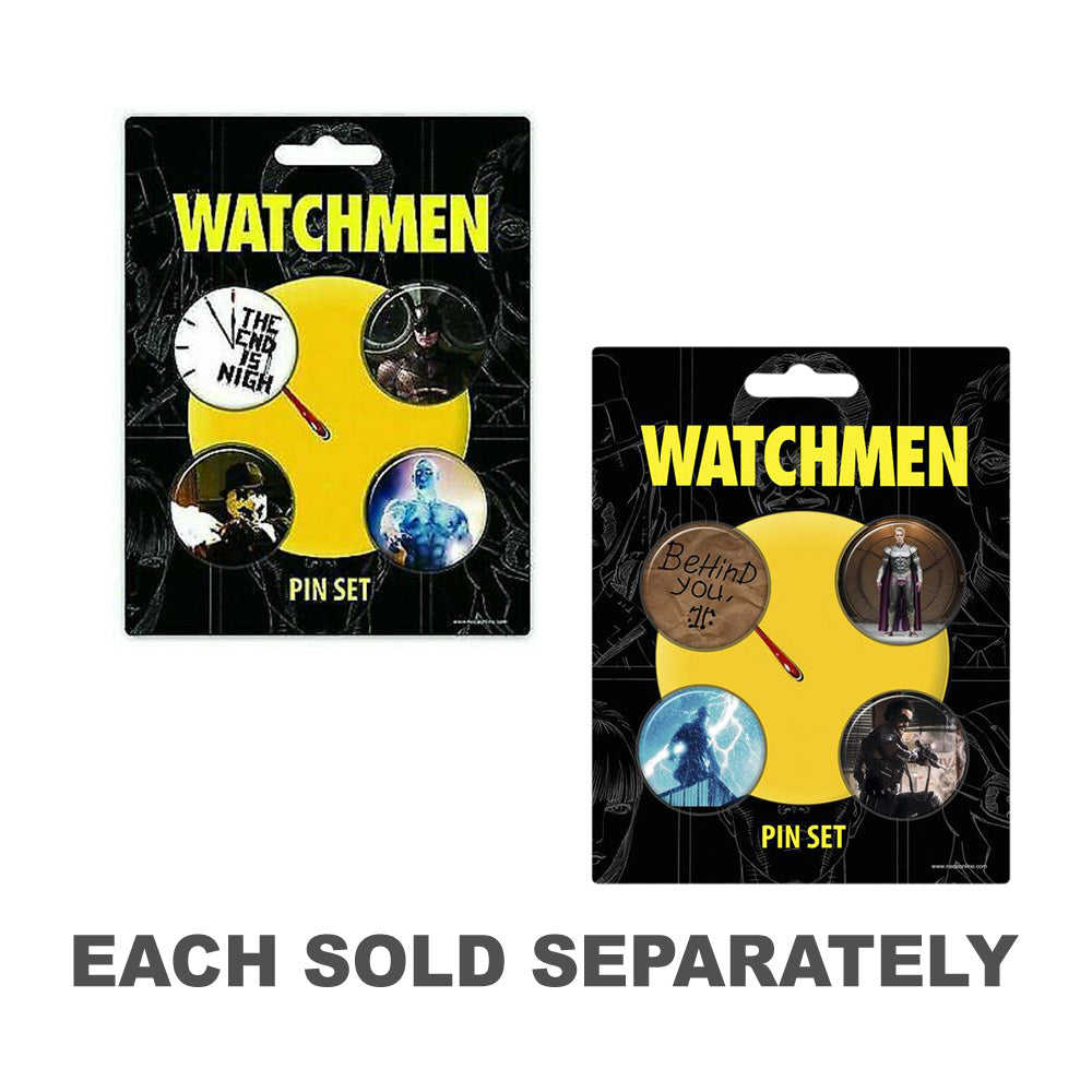 Watchmen Pin Set of 4