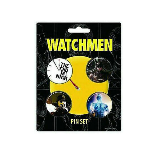 Watchmen Pin Set of 4