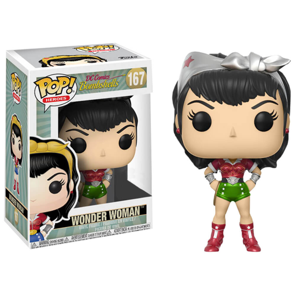 DC Bombshells Wonder Woman Holiday US Exclusive Pop! Vinyl