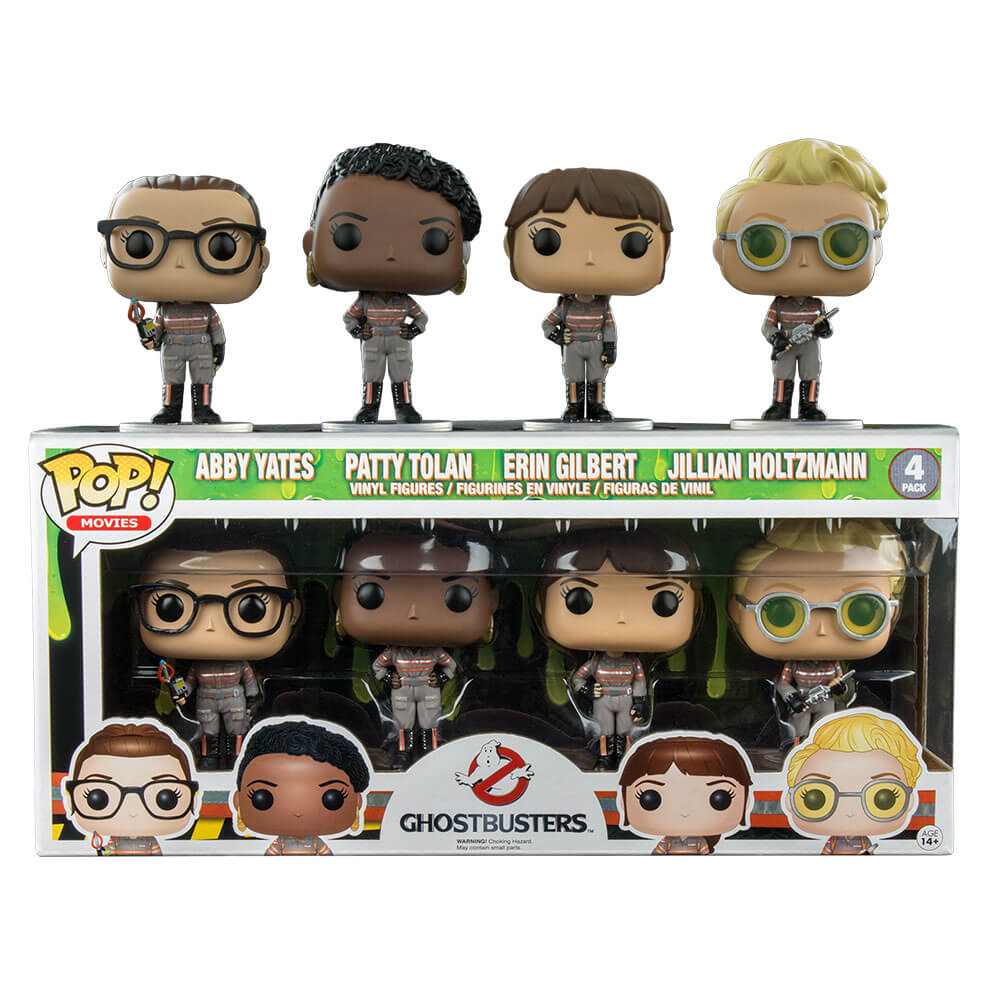 Ghostbusters (2016) Ghostbusters US Pop! Vinyl 4 Pk