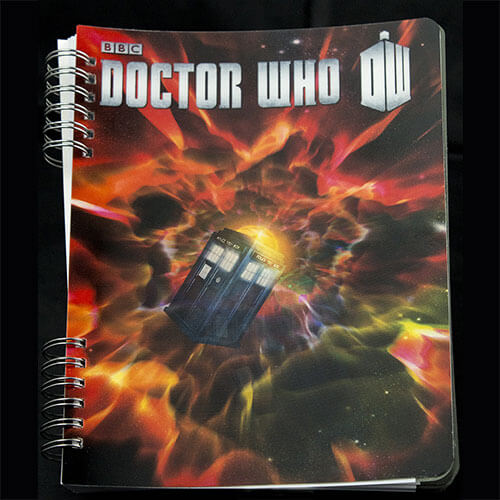 Doctor Who TARDIS Lenticular Journal