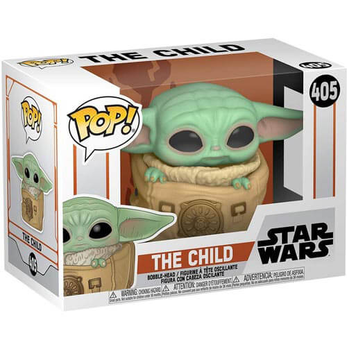 Star Wars The Mandalorian Child in Rucksack Pop! Vinyl