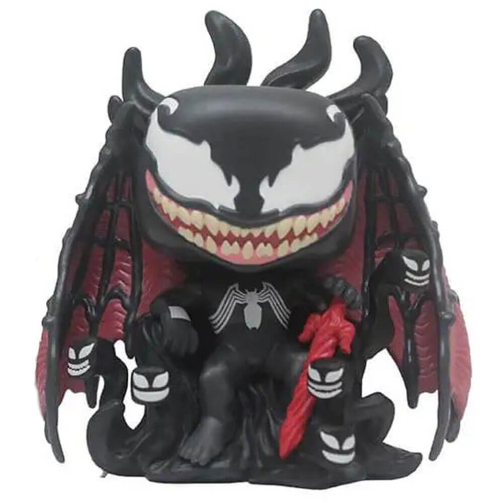 Venom on Throne Glow US Exclusive Pop! Deluxe