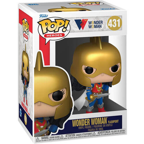 Wonder Woman Flashpoint 80th Anniversary Pop! Vinyl