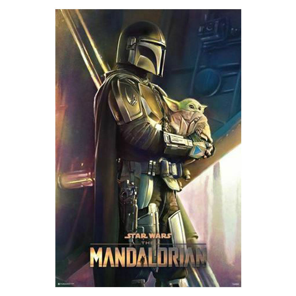 Star Wars Mandalorian -plakaten