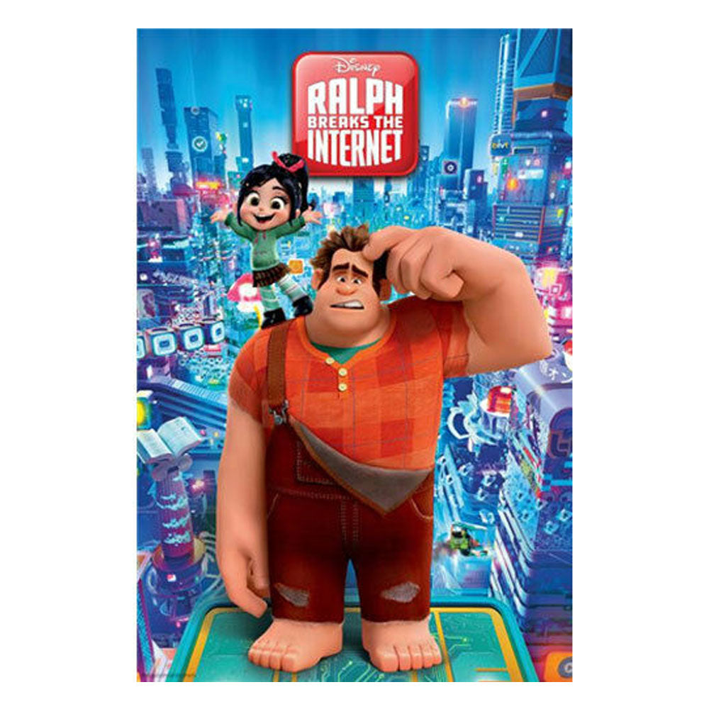 Wreck It Ralph 2 Internet City Poster